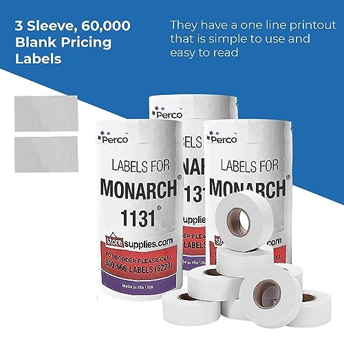 Freezer Labels for Monarch 1131.