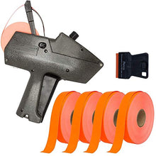 Monarch 1115 Price Gun with Labels Starter Kit: Includes Price Gun, 6,000 Fluorescent Red Pricing Labels, Inker and Label Scraper