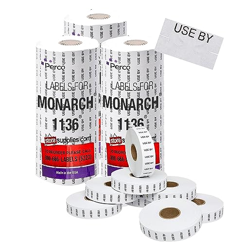 Date Labels for Monarch 1136 - Store Supplies