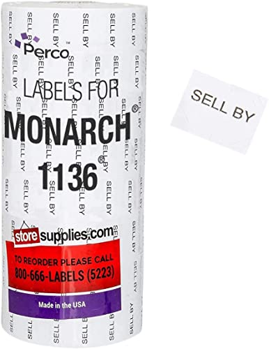 Date Labels for Monarch 1136 - Store Supplies