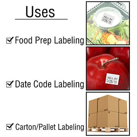 Date Labels for Monarch 1136 - Store Supplies