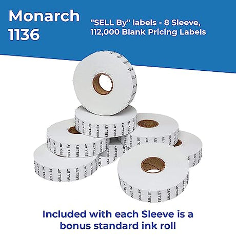 Date Labels for Monarch 1136 - Store Supplies