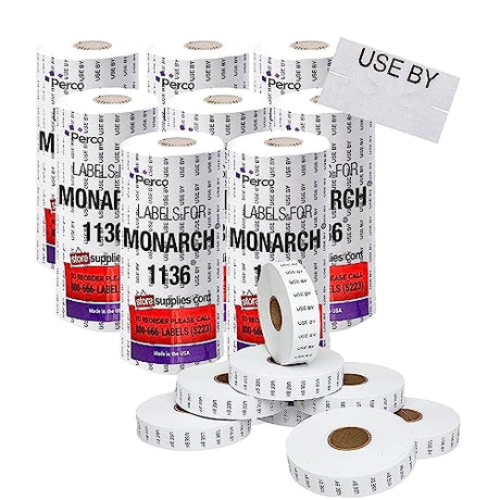 Date Labels for Monarch 1136 - Store Supplies