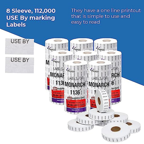Date Labels for Monarch 1136 - Store Supplies