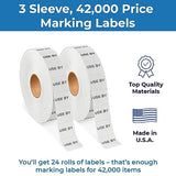 Date Labels for Monarch 1136 - Store Supplies