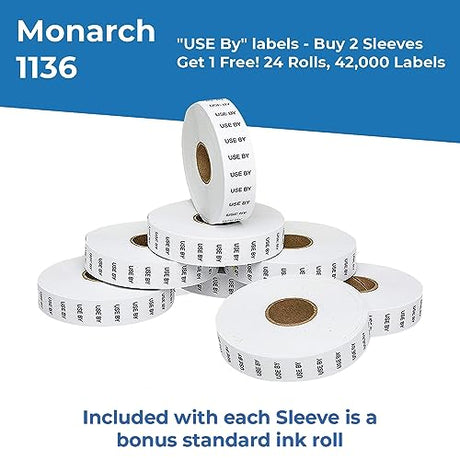 Date Labels for Monarch 1136 - Store Supplies