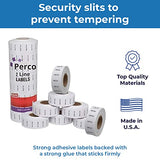 Date Labels for Perco 2 Line Date Guns - Store Supplies