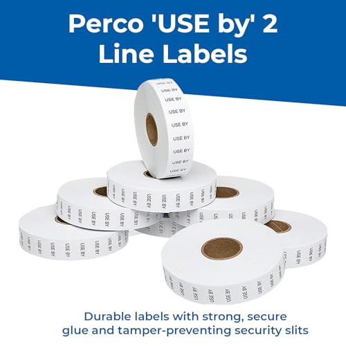 Date Labels for Perco 2 Line Date Guns - Store Supplies