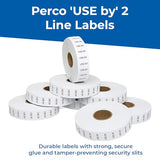 Date Labels for Perco 2 Line Date Guns - Store Supplies