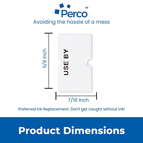 Date Labels for Perco 2 Line Date Guns - Store Supplies