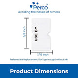 Date Labels for Perco 2 Line Date Guns - Store Supplies