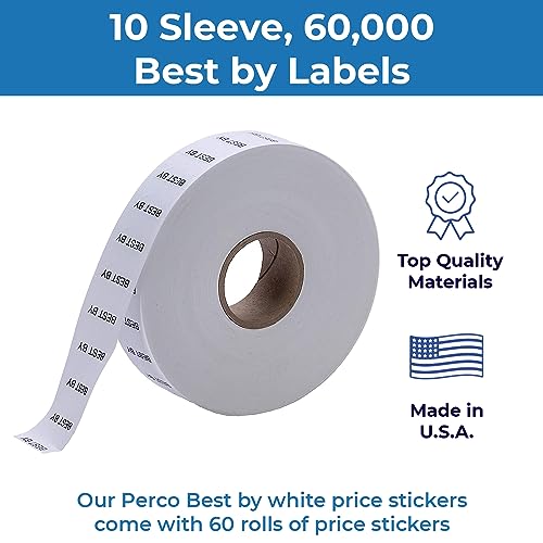 Date Labels for Perco 2 Line Date Guns - Store Supplies