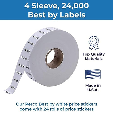 Date Labels for Perco 2 Line Date Guns - Store Supplies