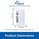 Date Labels for Perco 2 Line Date Guns - Store Supplies