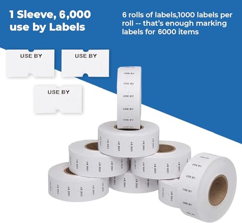 Date Labels for Perco 2 Line Date Guns - Store Supplies