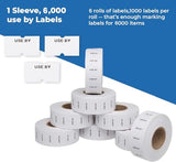 Date Labels for Perco 2 Line Date Guns - Store Supplies