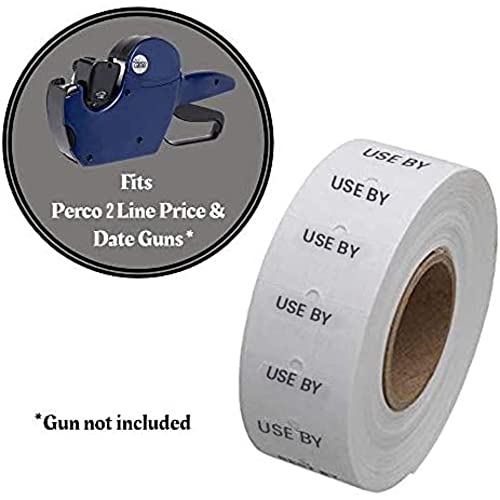 Date Labels for Perco 2 Line Date Guns - Store Supplies