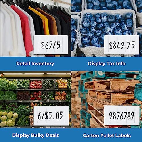 Freezer Labels for Monarch 1131 - Store Supplies