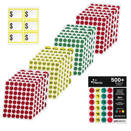 Garage Sale Stickers - Store Supplies