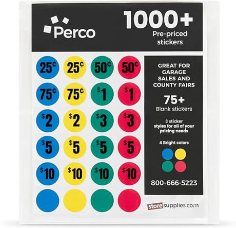 Garage Sale Stickers - Store Supplies