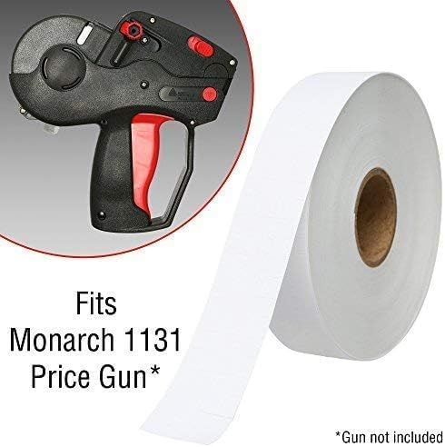 Labels for Monarch 1131 Price Guns – 2 Sleeves - Store Supplies
