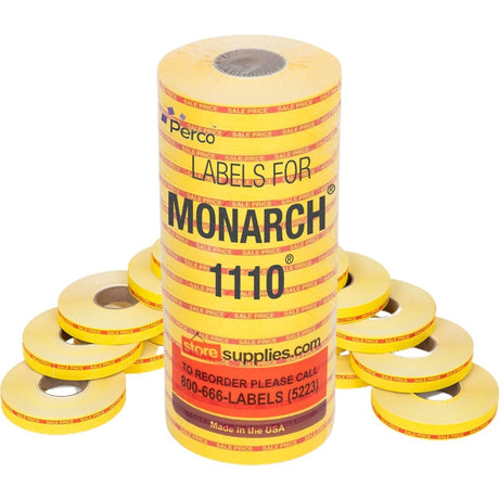 Monarch 1110 Reverse Print Labels - Store Supplies