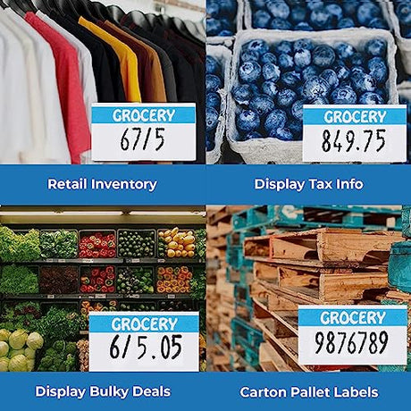 Monarch 1110 Reverse Print Labels - Store Supplies