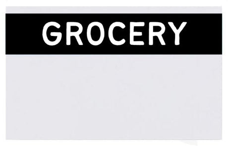 Monarch 1110 Reverse Print Labels - Store Supplies