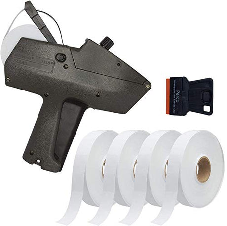 Monarch 1115 Price Gun with Labels Starter Kit: Includes Price Gun, 6,000 White Pricing Labels, Inker and Label Scraper - Store Supplies