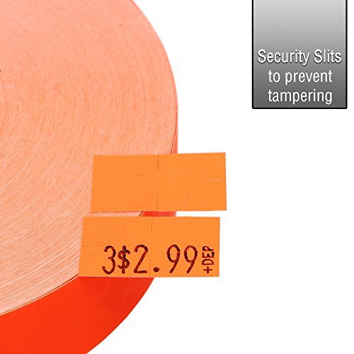Monarch 1131 Labeler Starter Kit: Includes Price Gun, 10,000 Fluorescent Red Labels, and Preloaded Inker - Store Supplies