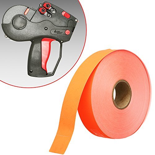 Monarch 1136 Labeler Starter Kit: Includes Price Gun, 7,000 Fluorescent Red Price Marking Labels and Preloaded Inker - Store Supplies