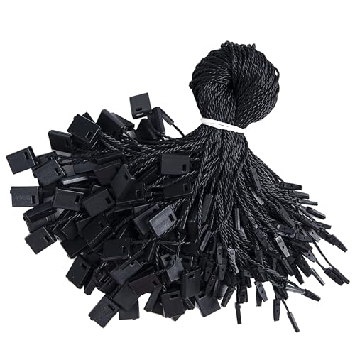 Perco 1 Hang Strings for Secure & Swift Tagging - Black