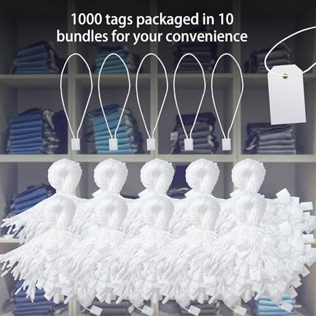 Perco 1 Hang Strings for Secure & Swift Tagging - Store Supplies