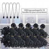 Perco 1 Hang Strings for Secure & Swift Tagging - Black