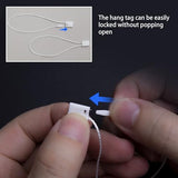 Perco 1 Hang Strings for Secure & Swift Tagging - White