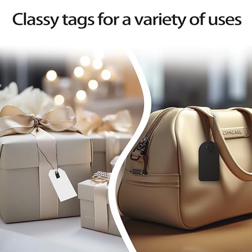 Perco 1 Hang Strings for Secure & Swift Tagging - Compatible with compatible_with_product_page | Color: White | Quantity: | Adhesive: global.AdhesiveType | SKU: hang-string-1-white-1k | - shop_