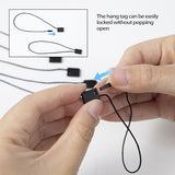 Perco 1 Hang Strings for Secure & Swift Tagging - Black
