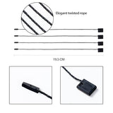 Perco 1 Hang Strings for Secure & Swift Tagging - Black