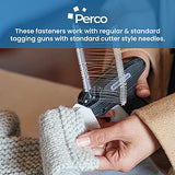 Perco 1 - Inch 25mm J Hook Standard Tagging Attachments Fasteners Tag Pins - Store Supplies