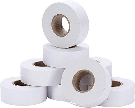 Perco 1 - Line Freezer Adhesive White Labels - Store Supplies