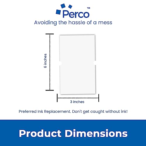 Perco 1 - Line Freezer Adhesive White Labels - Store Supplies
