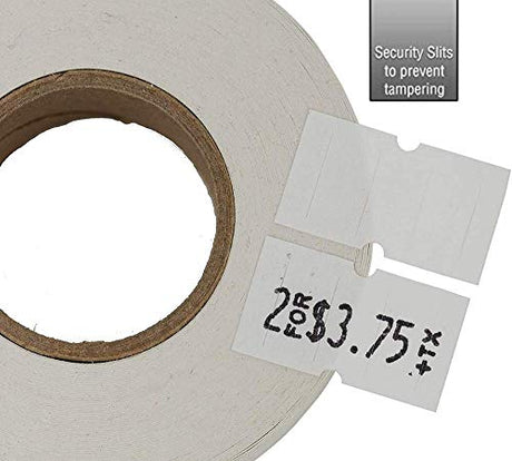 Perco 1 - Line Freezer Adhesive White Labels - Store Supplies