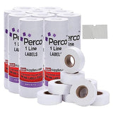 Perco 1 - Line Freezer Adhesive White Labels - Store Supplies