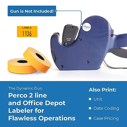 Perco 2 Line Price and Date Guns - Store Supplies