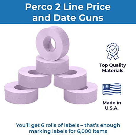 Perco 2 Line Price and Date Guns - Store Supplies