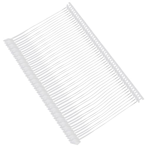 Perco 50mm [2 Inches] Regular Plastic Tag Barbs T Mould Attachments - Compatible with compatible_with_product_page | Color: Clear | Quantity: 5,000 Pieces | Adhesive: global.AdhesiveType | SKU: PL-T-BARBS-50mm | - shop_