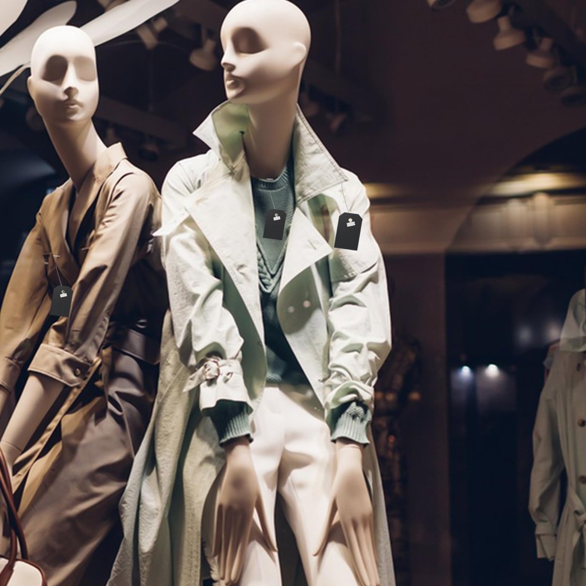 Perco 50mm [2 Inches] Regular Plastic Tag Barbs T Mould Attachments - Compatible with compatible_with_product_page | Color: Clear | Quantity: 20,000 Pieces | Adhesive: global.AdhesiveType | SKU: pl-barbs-20k | - shop_