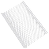 Perco 50mm [2 Inches] Regular Plastic Tag Barbs T Mould Attachments - Clear 5,000 Pieces