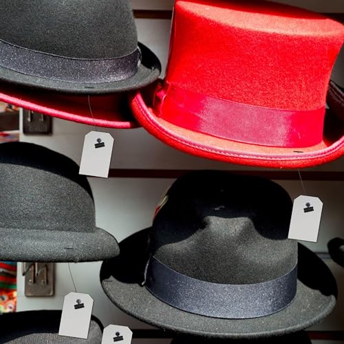 Perco 50mm [2 Inches] Regular Plastic Tag Barbs T Mould Attachments - Compatible with compatible_with_product_page | Color: Black | Quantity: 5,000 Pieces | Adhesive: global.AdhesiveType | SKU: PL-T-BARBS-50mm-black | - shop_