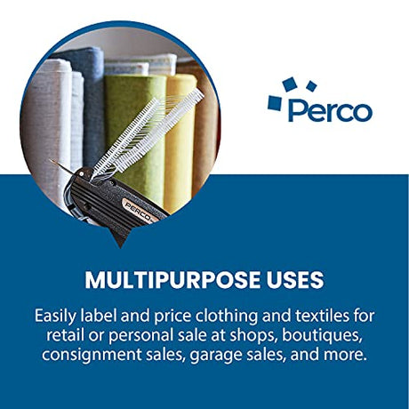 Perco 50mm Regular Plastic Tag Barbs, Suitable for Standard Tagging Gun, 5000 Pcs - Store Supplies